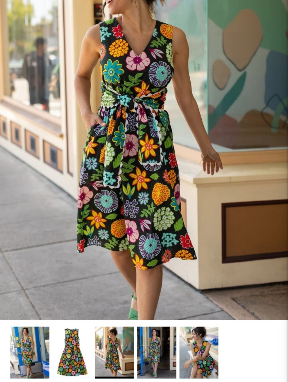 Lesley Evers Meredith Dazzle Dress NWT 1X - Picture 4 of 5